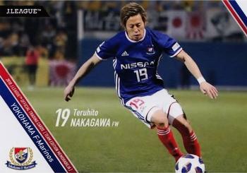 2018 J. League Official Trading Cards Team Edition Memorabilia Yokohama F. Marinos #13 Teruhito Nakagawa Front