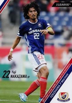 2018 J. League Official Trading Cards Team Edition Memorabilia Yokohama F. Marinos #16 Yuji Nakazawa Front