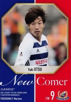2018 J. League Official Trading Cards Team Edition Memorabilia Yokohama F. Marinos #35 Yuki Otsu Front