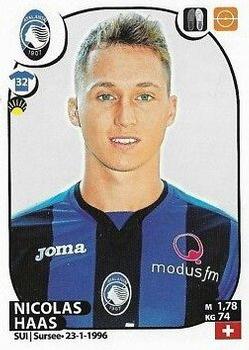 2017-18 Panini Calciatori Stickers #18 Nicolas Haas Front