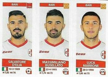 2017-18 Panini Calciatori Stickers #584 Salvatore D'Elia / Massimiliano Busellato / Luca Marrone Front