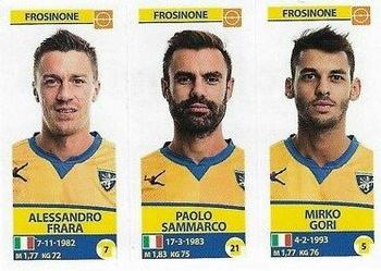 2017-18 Panini Calciatori Stickers #645 Alessandro Frara / Paolo Sammarco / Mirko Gori Front