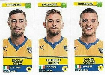 2017-18 Panini Calciatori Stickers #647 Nicola Citro / Federico Dionisi / Daniel Ciofani Front