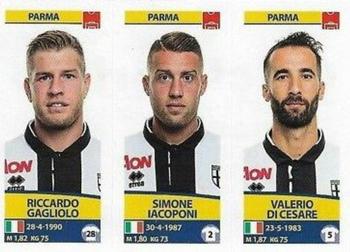 2017-18 Panini Calciatori Stickers #665 Riccardo Gagliolo / Simone Iacoponi / Valerio Di Cesare Front