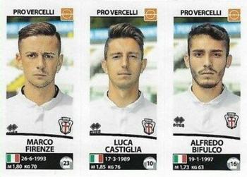 2017-18 Panini Calciatori Stickers #691 Marco Firenze / Luca Castiglia / Alfredo Bifulco Front