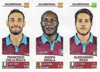 2017-18 Panini Calciatori Stickers #698 Francesco Della Rocca / Joseph Minala / Alessandro Rossi Front