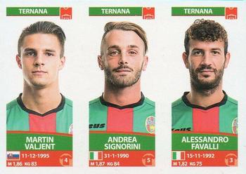 2017-18 Panini Calciatori Stickers #710 Martin Valjent / Andrea Signorini / Alessandro Favalli Front