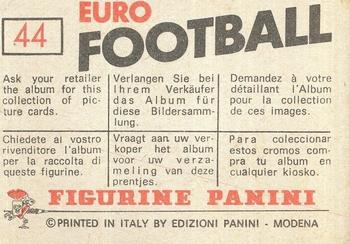 1977-78 Panini Euro Football #44 Schalke 04 Back