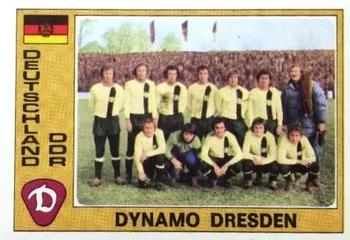 1977-78 Panini Euro Football #58 Dynamo Dresden Front