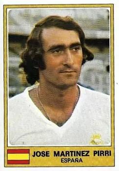 1977-78 Panini Euro Football #83 José Martinez Pirri Front