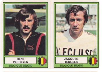 1977-78 Panini Euro Football 78 #10 René Verheyen / Jacques Teugels Front