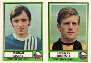 1977-78 Panini Euro Football 78 #48 Marian Masny / Ladislav Jurkemik Front