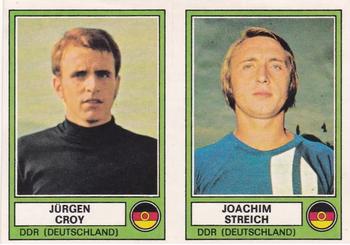 1977-78 Panini Euro Football 78 #60 Jurgen Croy / Joachim Streich Front
