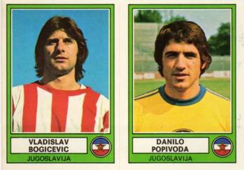 1977-78 Panini Euro Football 78 #163 Vladislav Bogicevic / Danilo Popivoda Front