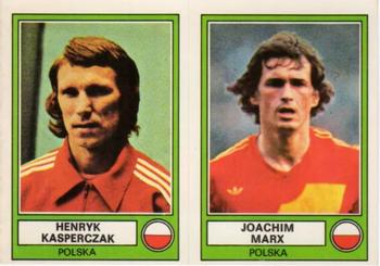 1977-78 Panini Euro Football 78 #208 Henryk Kasperczak / Joachim Marx Front