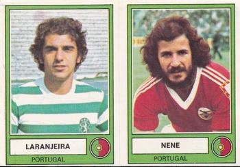 1977-78 Panini Euro Football 78 #216 Laranjeira / Nene Front