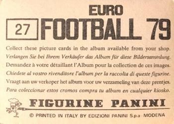 1978-79 Panini Euro Football 79 #27 Liverpool 4 Back
