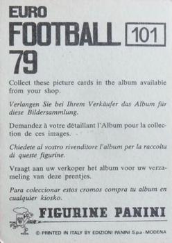 1978-79 Panini Euro Football 79 #101 Pirri Back