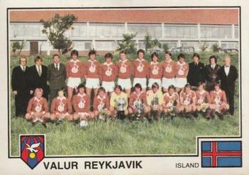 1978-79 Panini Euro Football 79 #186 Valur Reykjavik Front