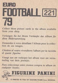 1978-79 Panini Euro Football 79 #221 Albert Cluytens Back