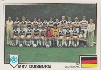 1978-79 Panini Euro Football 79 #274 MSV Duisburg Front