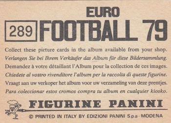 1978-79 Panini Euro Football 79 #289 Manchester City
3 Back