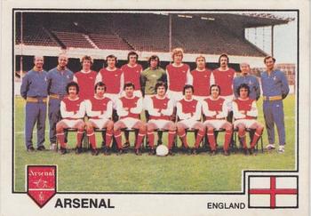 1978-79 Panini Euro Football 79 #291 Arsenal Front