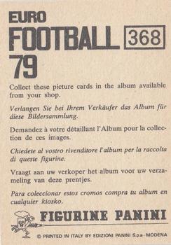 1978-79 Panini Euro Football 79 #368 Bob Latchford Back