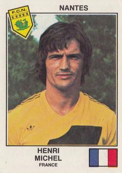 1978-79 Panini Euro Football 79 #377 Henri Michel Front