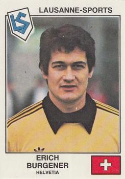 1978-79 Panini Euro Football 79 #381 Erich Burgener Front