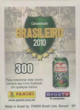 2010 Panini Campeonato Brasileiro Stickers #300 Neymar Back
