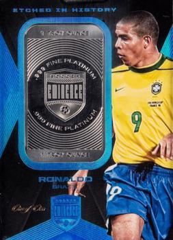 2018 Panini Eminence - Etched in History Platinum #EH-RO Ronaldo Front