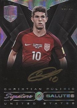 2018 Panini Eminence - Signature Salutes #SS-CP Christian Pulisic Front