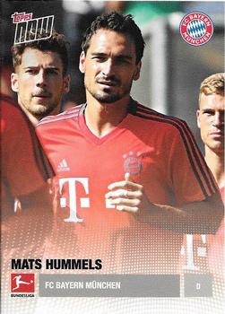 2018 Topps Now Road to Kickoff: FC Bayern Munchen #KO-2 Mats Hummels Front