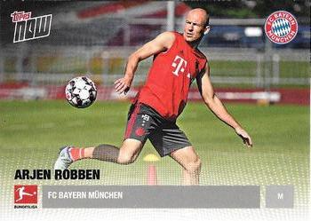 2018 Topps Now Road to Kickoff: FC Bayern Munchen #KO-8 Arjen Robben Front