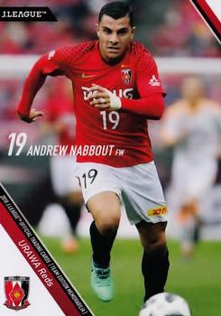 2018 J. League Official Trading Cards Team Edition Memorabilia Urawa Reds #14 Andrew Nabbout Front