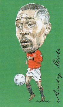 2001 Golden Era Famous Footballers by Stubbs Manchester United #NNO Andy Cole Front