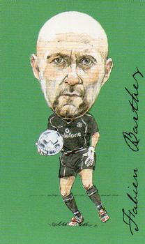 2001 Golden Era Famous Footballers by Stubbs Manchester United #NNO Fabien Barthez Front