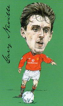 2001 Golden Era Famous Footballers by Stubbs Manchester United #NNO Gary Neville Front