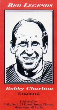 1998 Philip Neill Red Legends #14 Bobby Charlton Front
