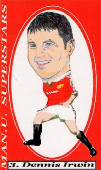 2000 Sportraits Manchester United Superstars #3 Denis Irwin Front