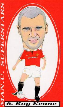 2000 Sportraits Manchester United Superstars #6 Roy Keane Front
