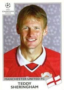 1999-00 Panini UEFA Champions League Stickers #135 Teddy Sheringham Front