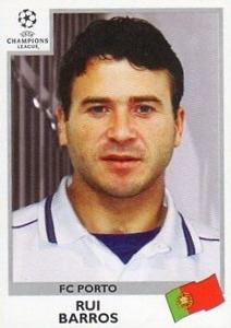 1999-00 Panini UEFA Champions League Stickers #163 Rui Barros Front