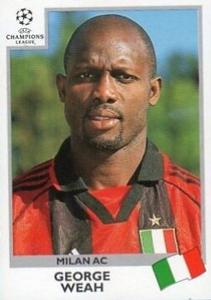 1999-00 Panini UEFA Champions League Stickers #305 George Weah Front