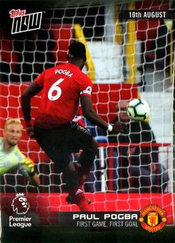 2018-19 Topps Now Premier League #001 Paul Pogba Front