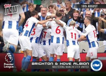 2018-19 Topps Now Premier League #007 Brighton & Hove Albion Front