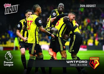 2018-19 Topps Now Premier League #009 Watford Front