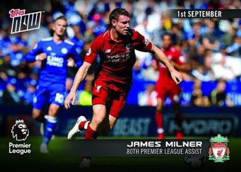 2018-19 Topps Now Premier League #013 James Milner Front