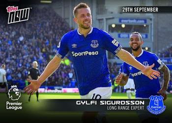 2018-19 Topps Now Premier League #021 Gylfi Sigurdsson Front